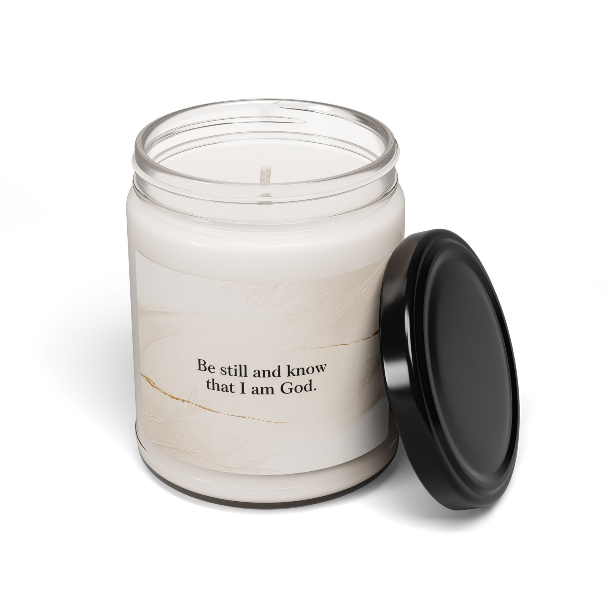 faith-based encouragement candle
