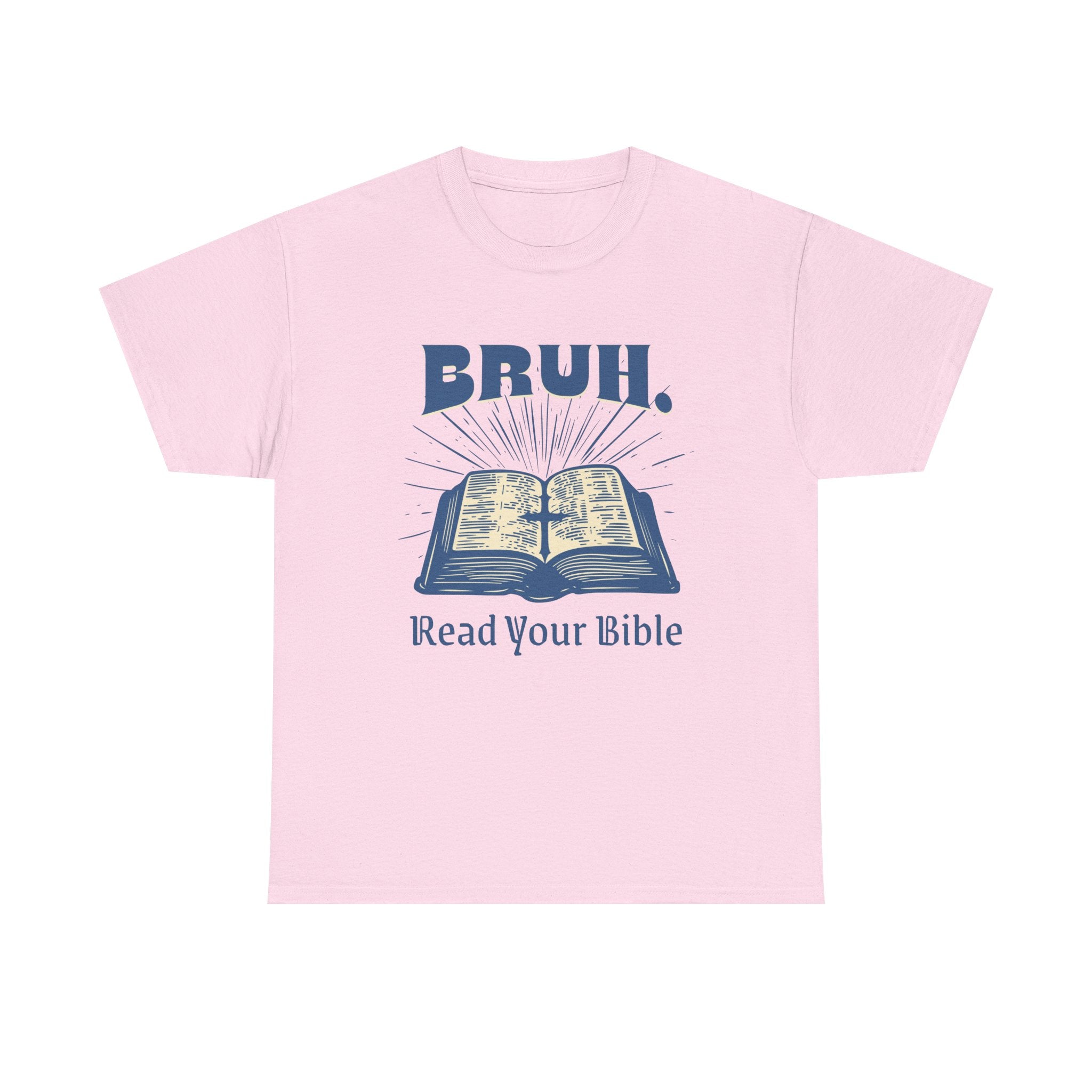 faith based graphic t shirt with bible
