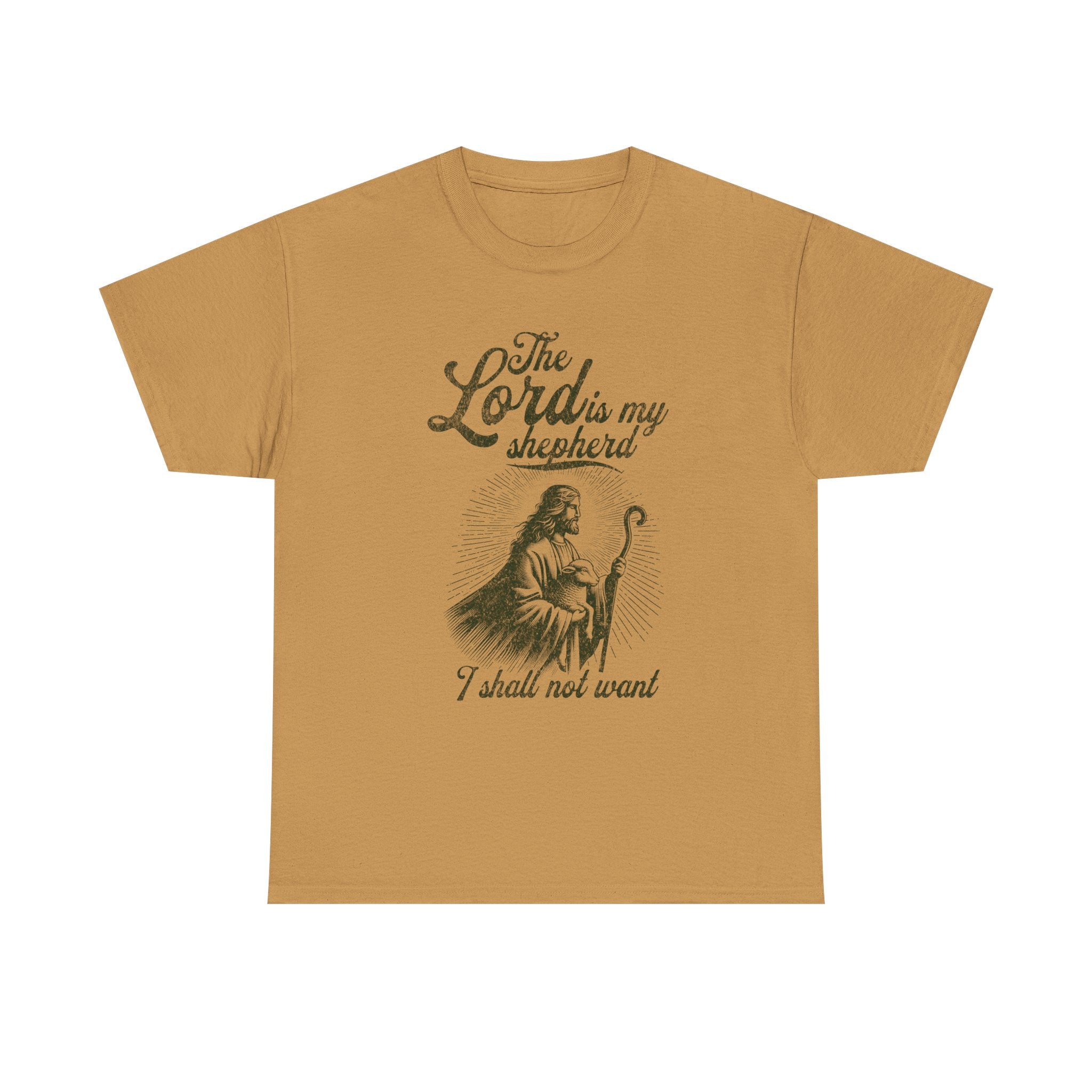 christian scripture shirt psalm 23 design
