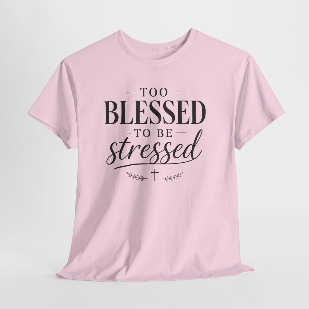 Too Blessed To Be Stressed T-Shirt