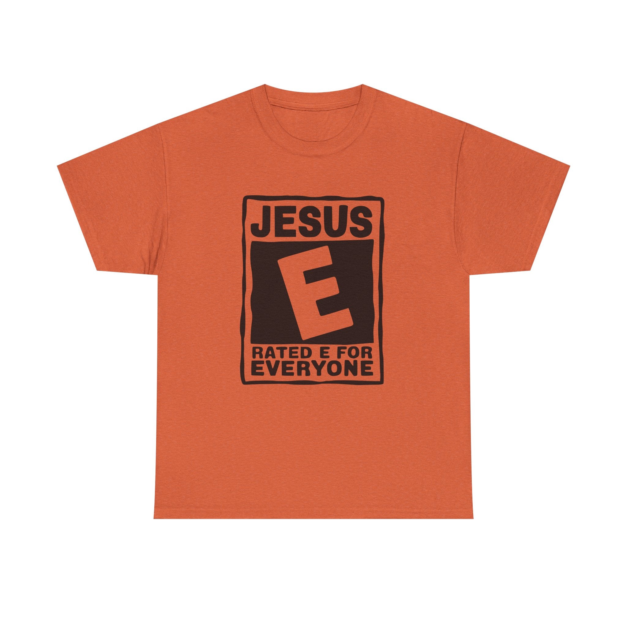 Jesus rated E for everyone t shirt