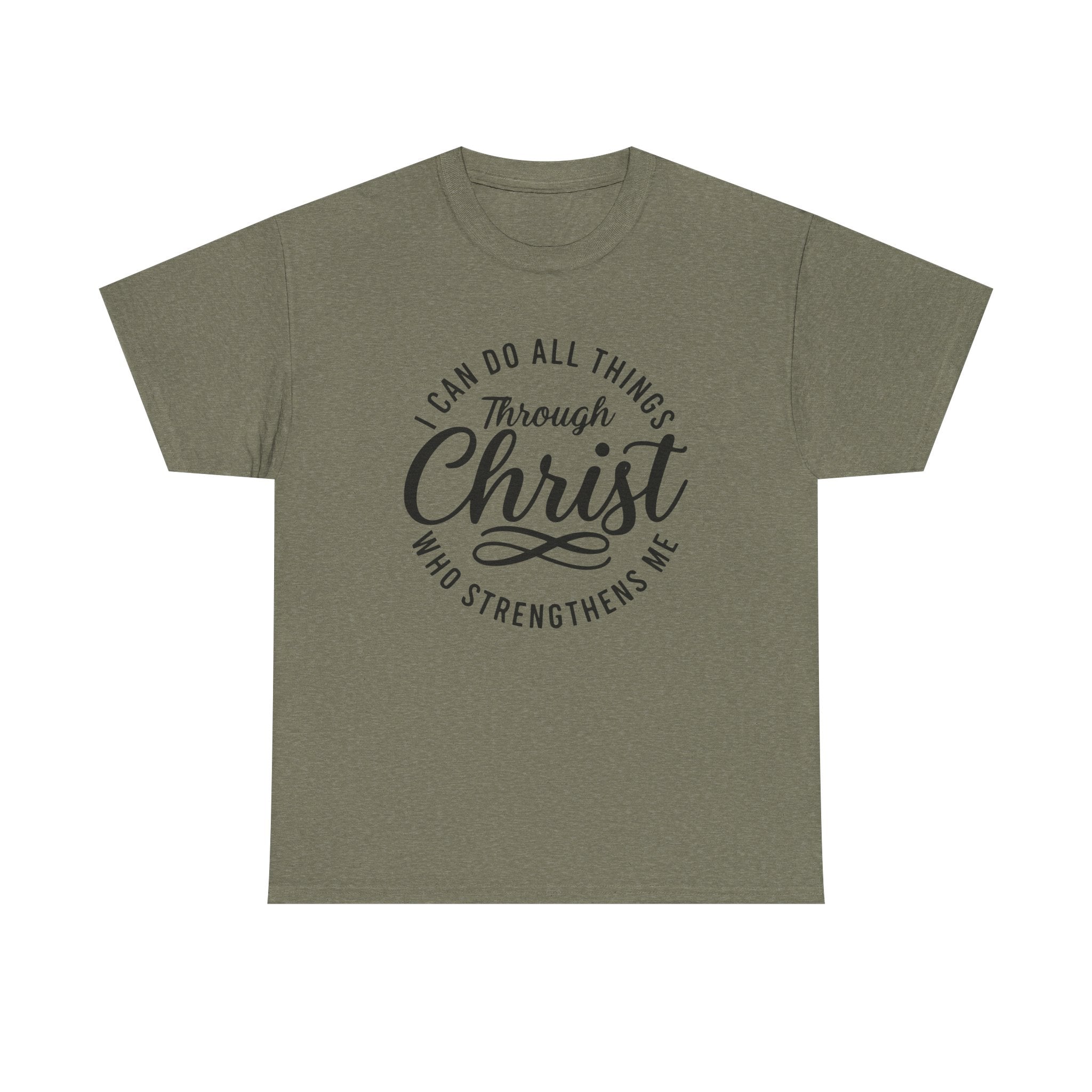close up of Scripture print on Christian inspirational shirt