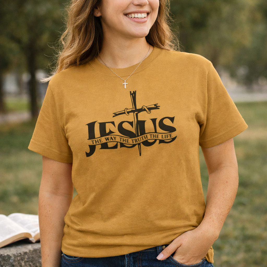 jesus the way the truth the life shirt
